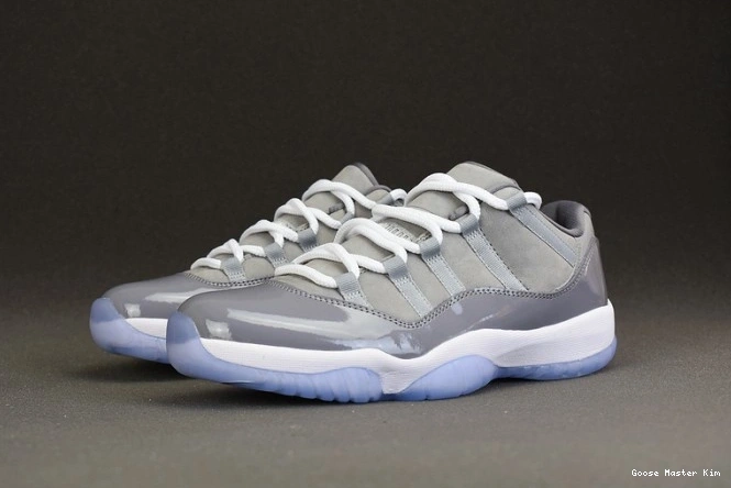 Grey 11 Air Low Jordan Cool 528895-003 0727